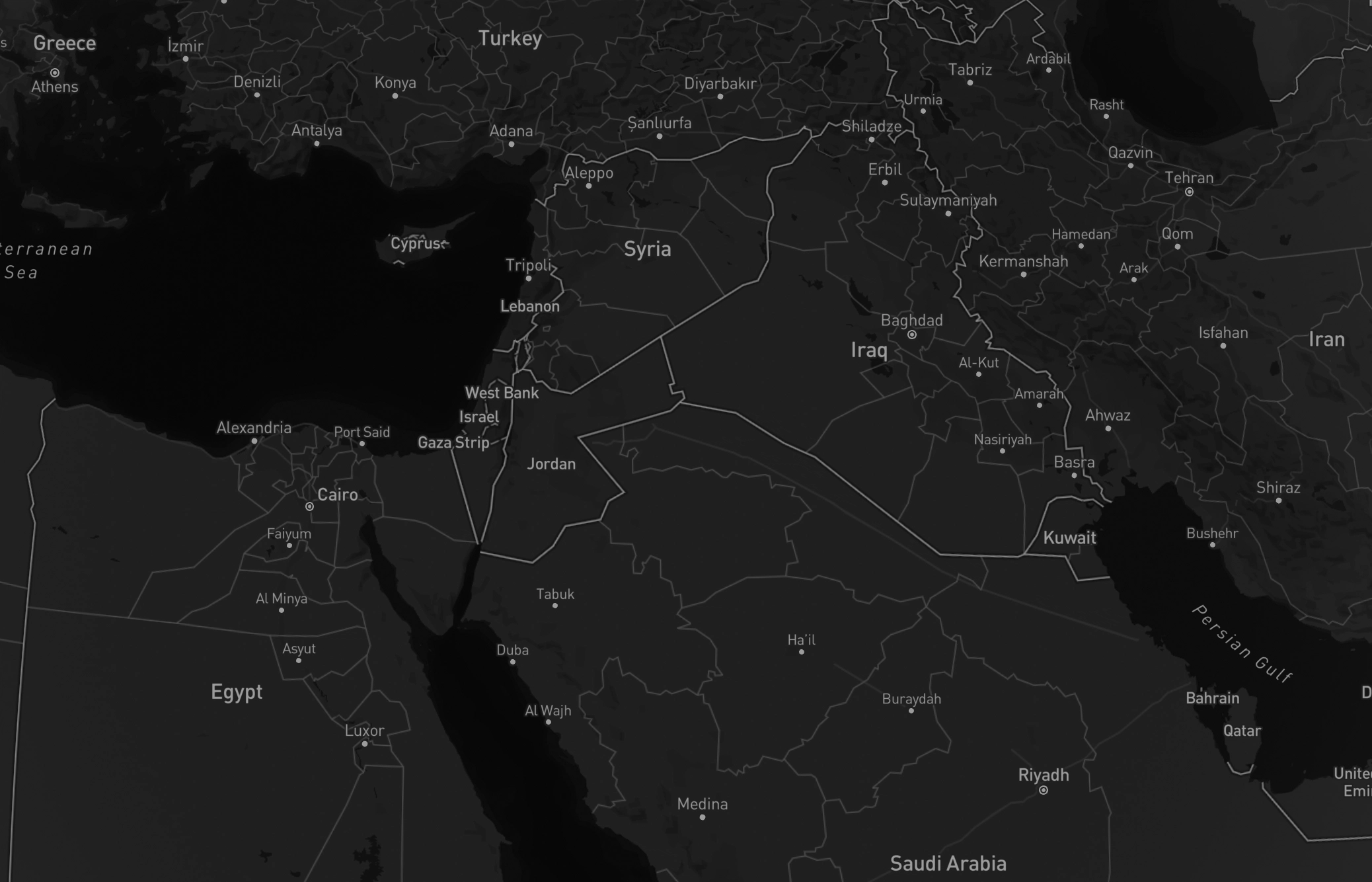 Middle East Map